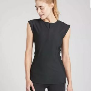 Athleta Pacifica II Rashguard Black S